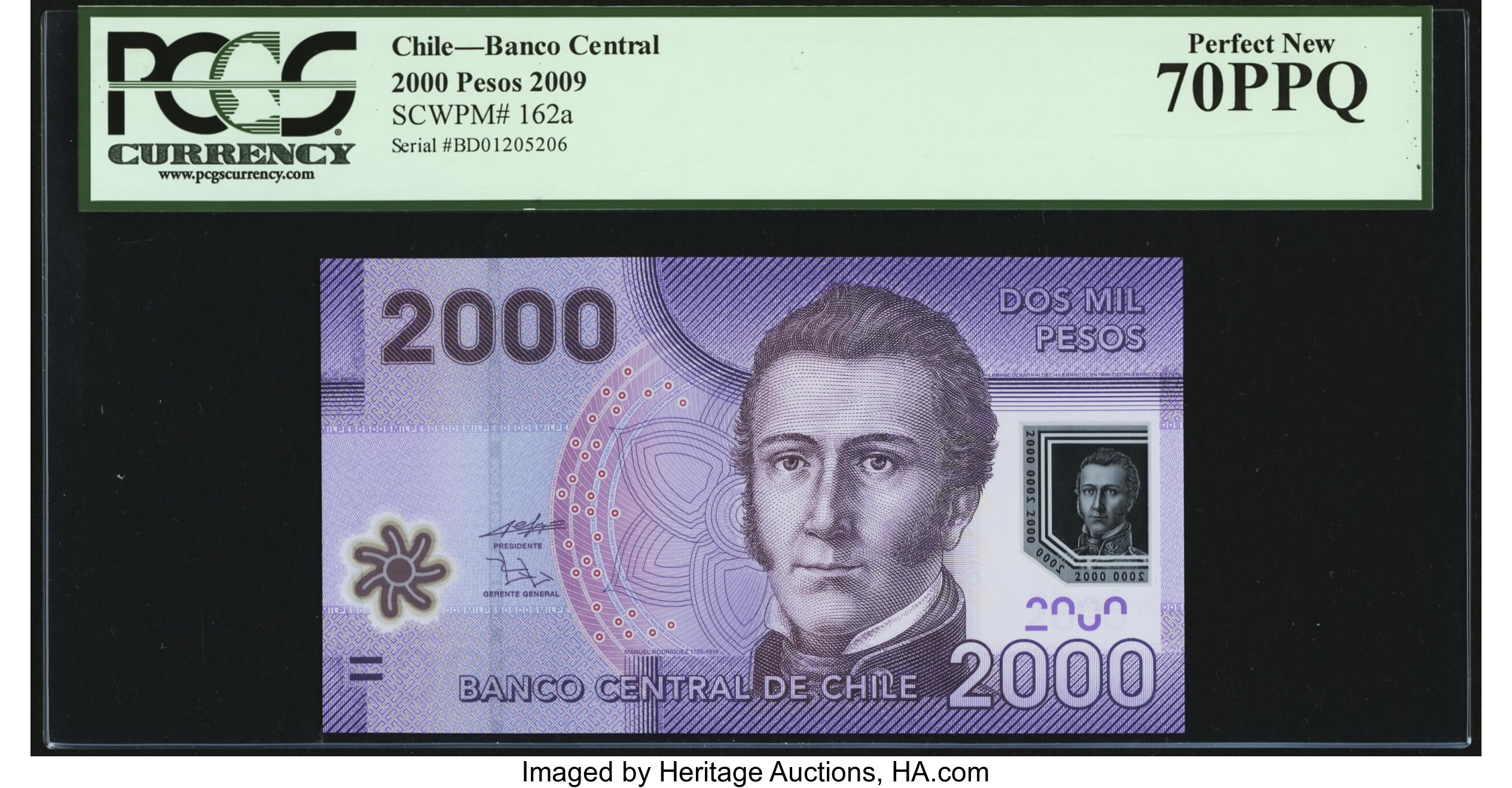 image for: Chile  2,000 pesos (B297f)