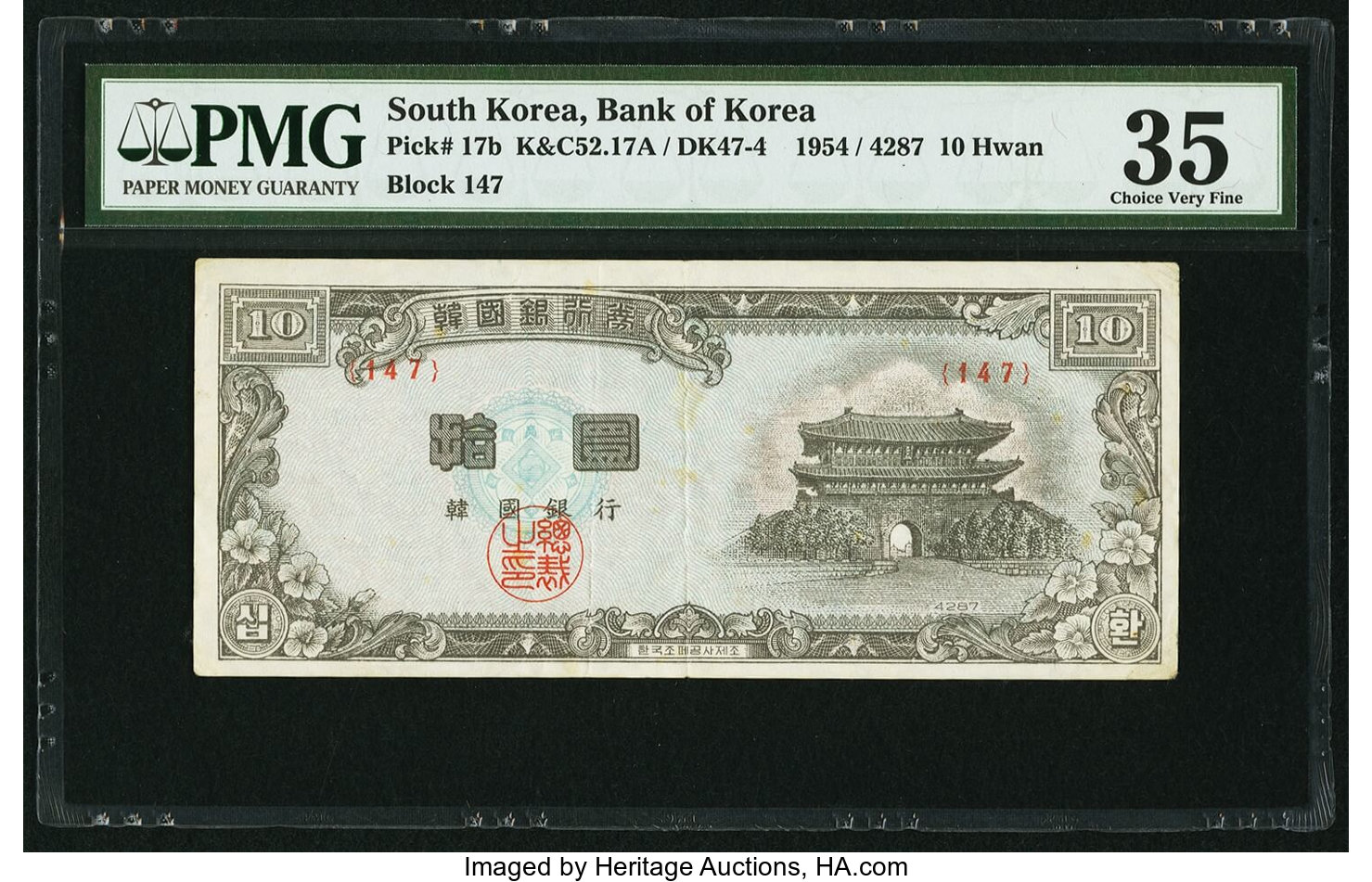 image for: South Korea  10 hwan (B214b)
