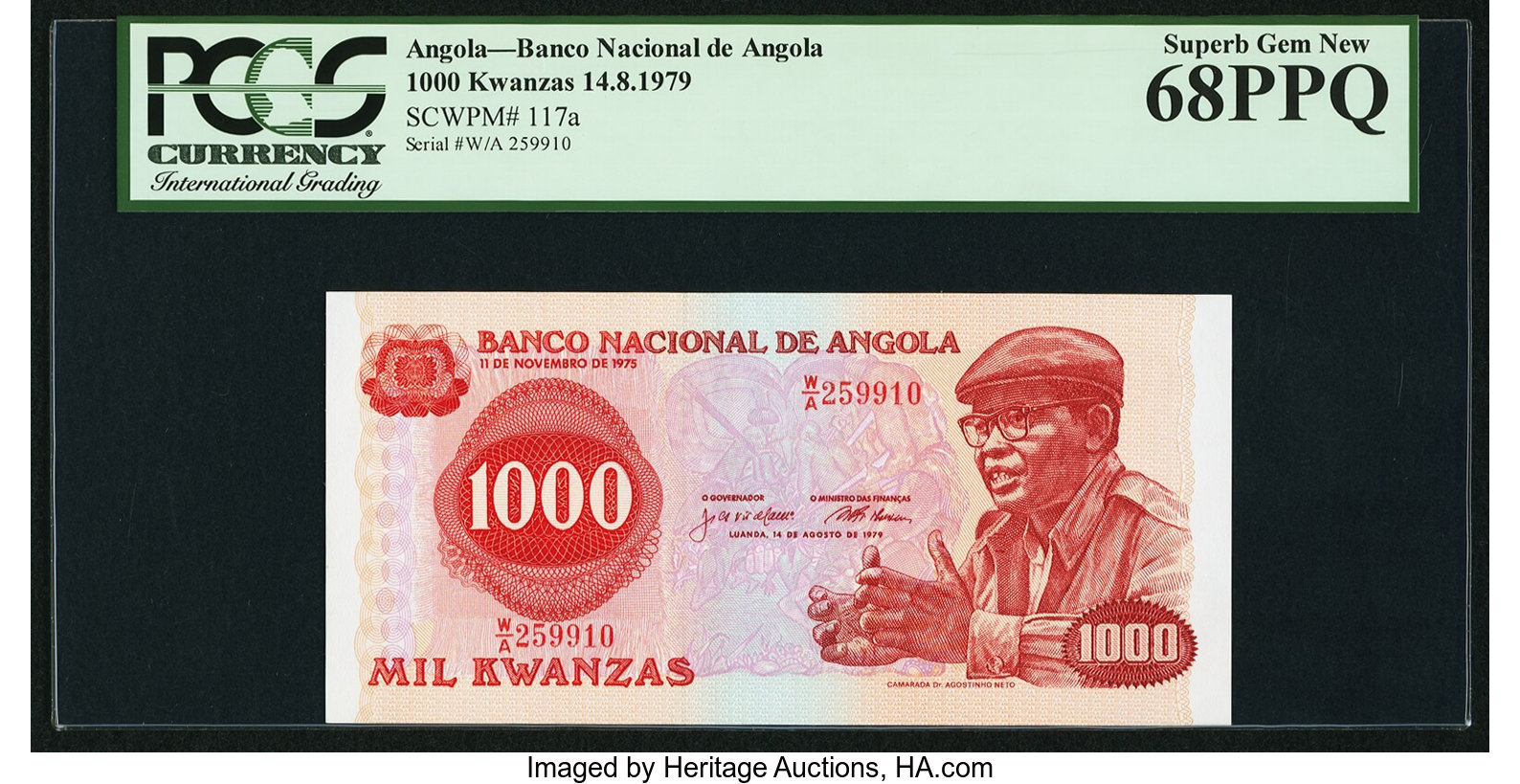 史上最も激安 Banco Nacional de Angola 1,000 kwanzas B509az,P117 リップグロス