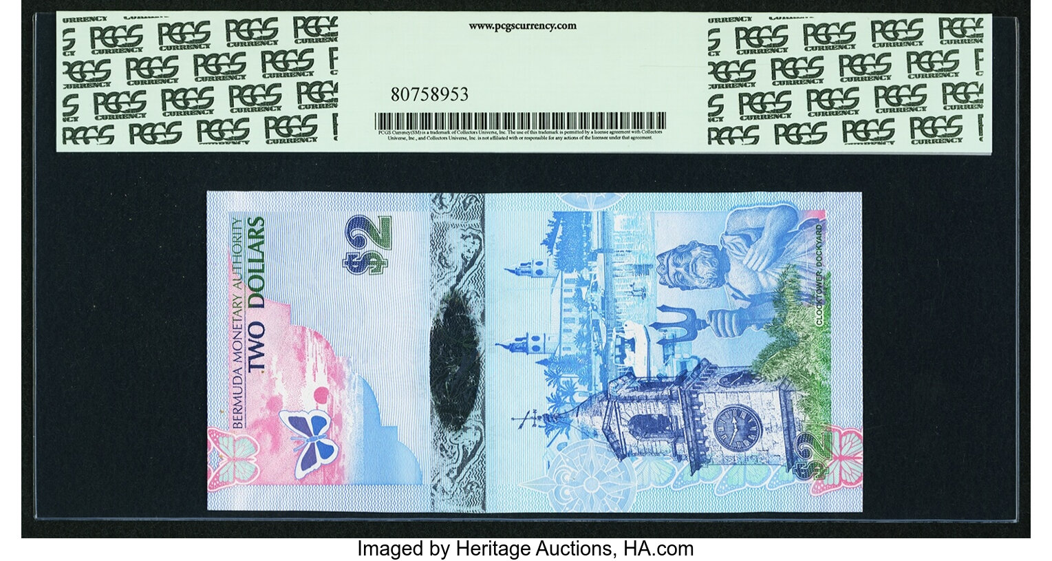 image for: Bermuda  2 dollars (B230as)