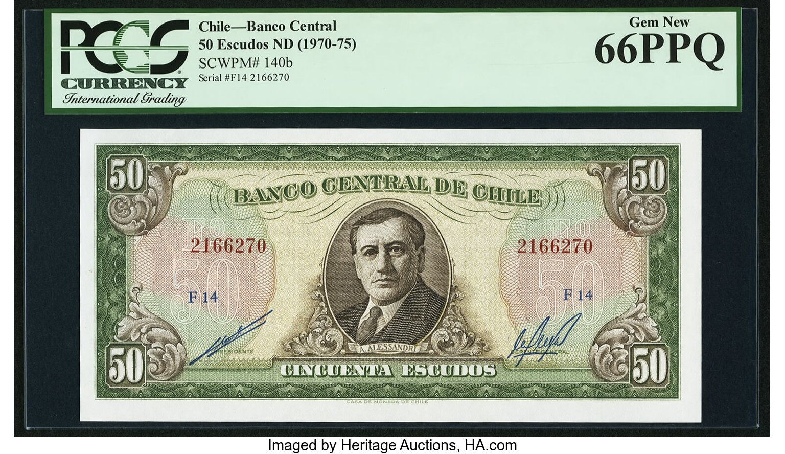 image for: Chile  50 escudos(B275z)