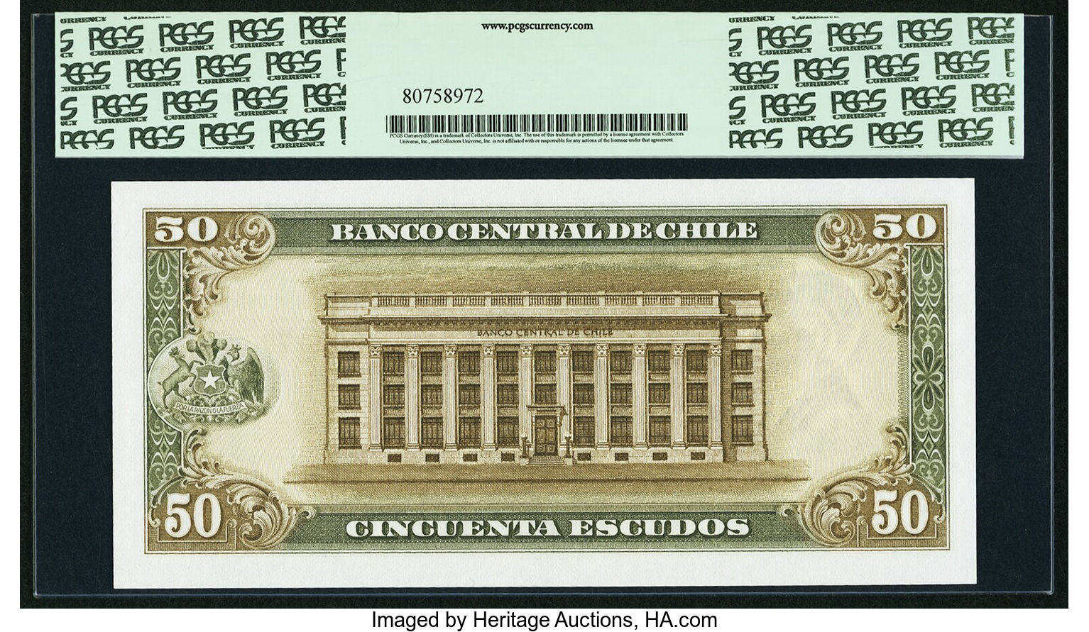 image for: Chile  50 escudos(B275c)