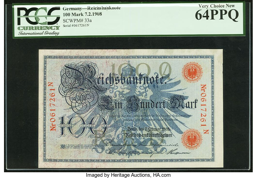 image for: Germany  100 mark (B210a2)
