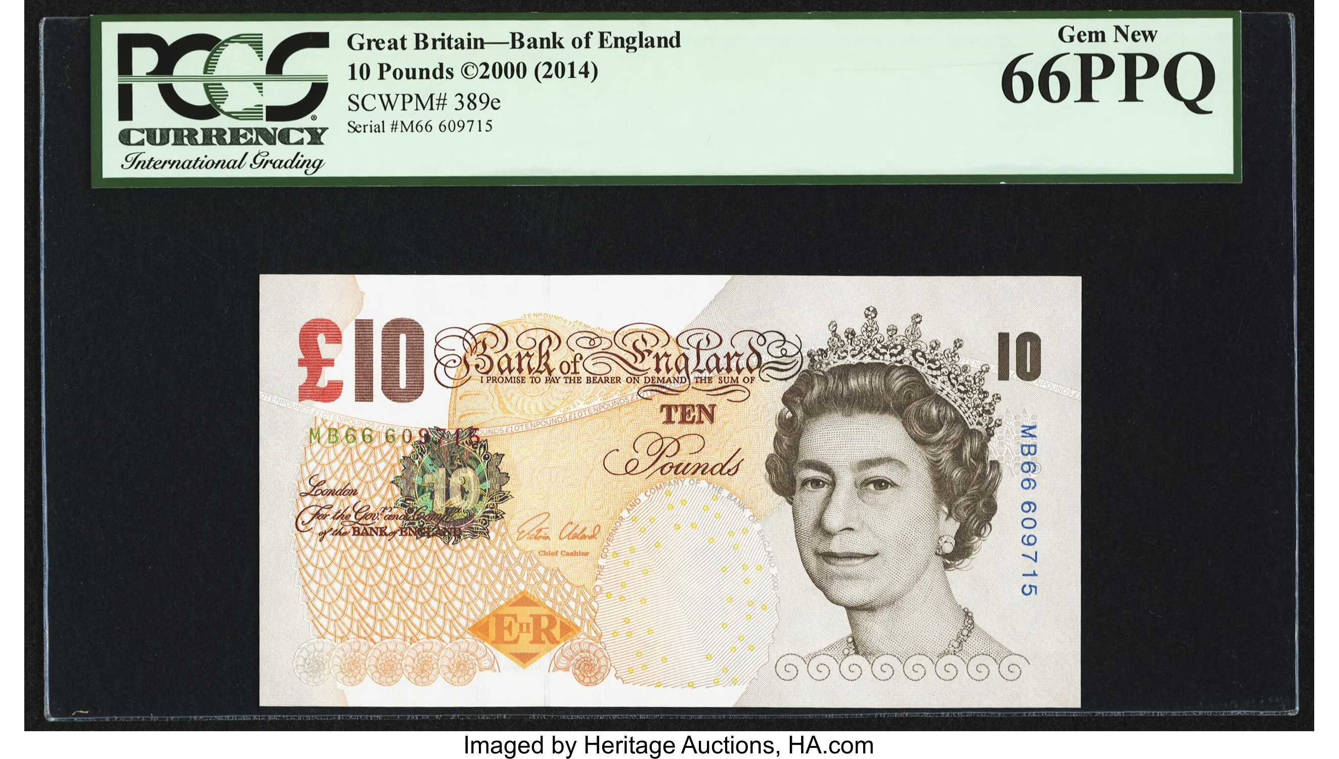 image for: United Kingdom  10 pounds (B199bs)