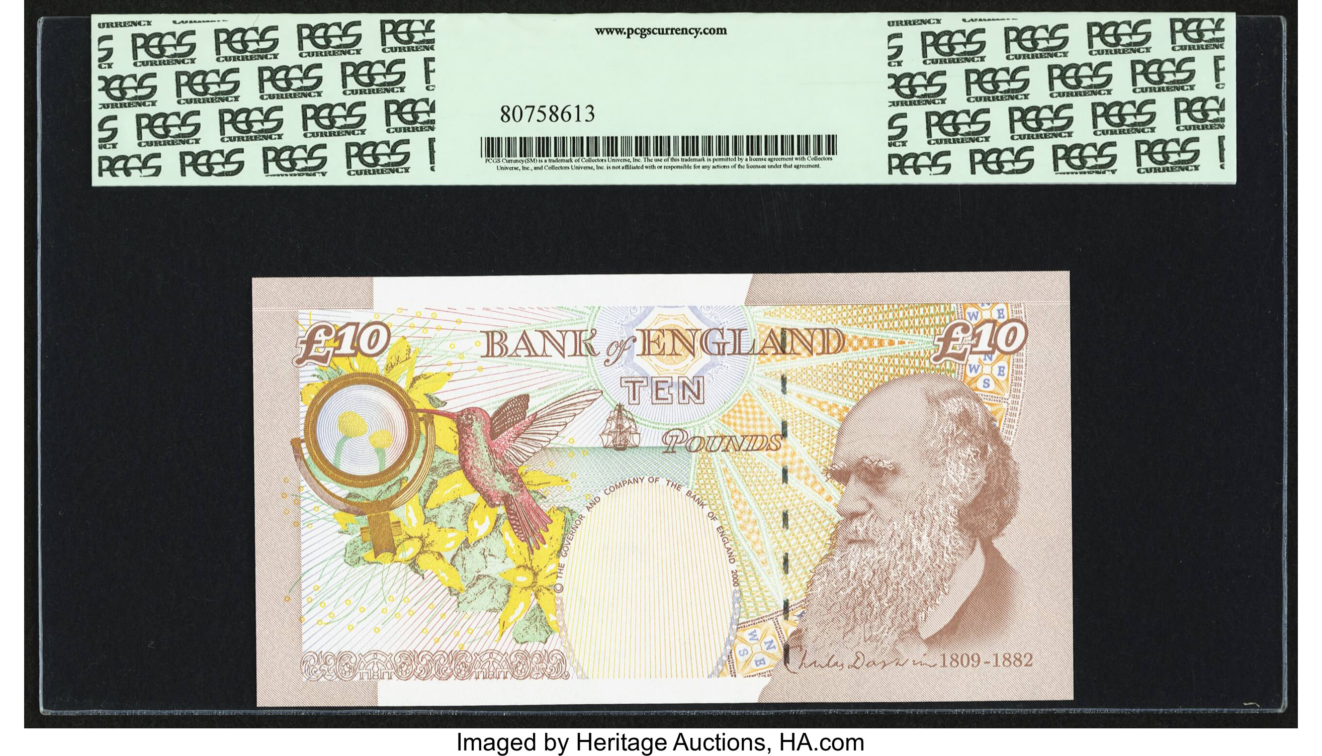 image for: United Kingdom  10 pounds (B199c)