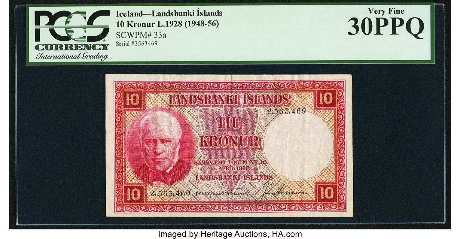 image for: Iceland  10 kr?nur (B611b3s)