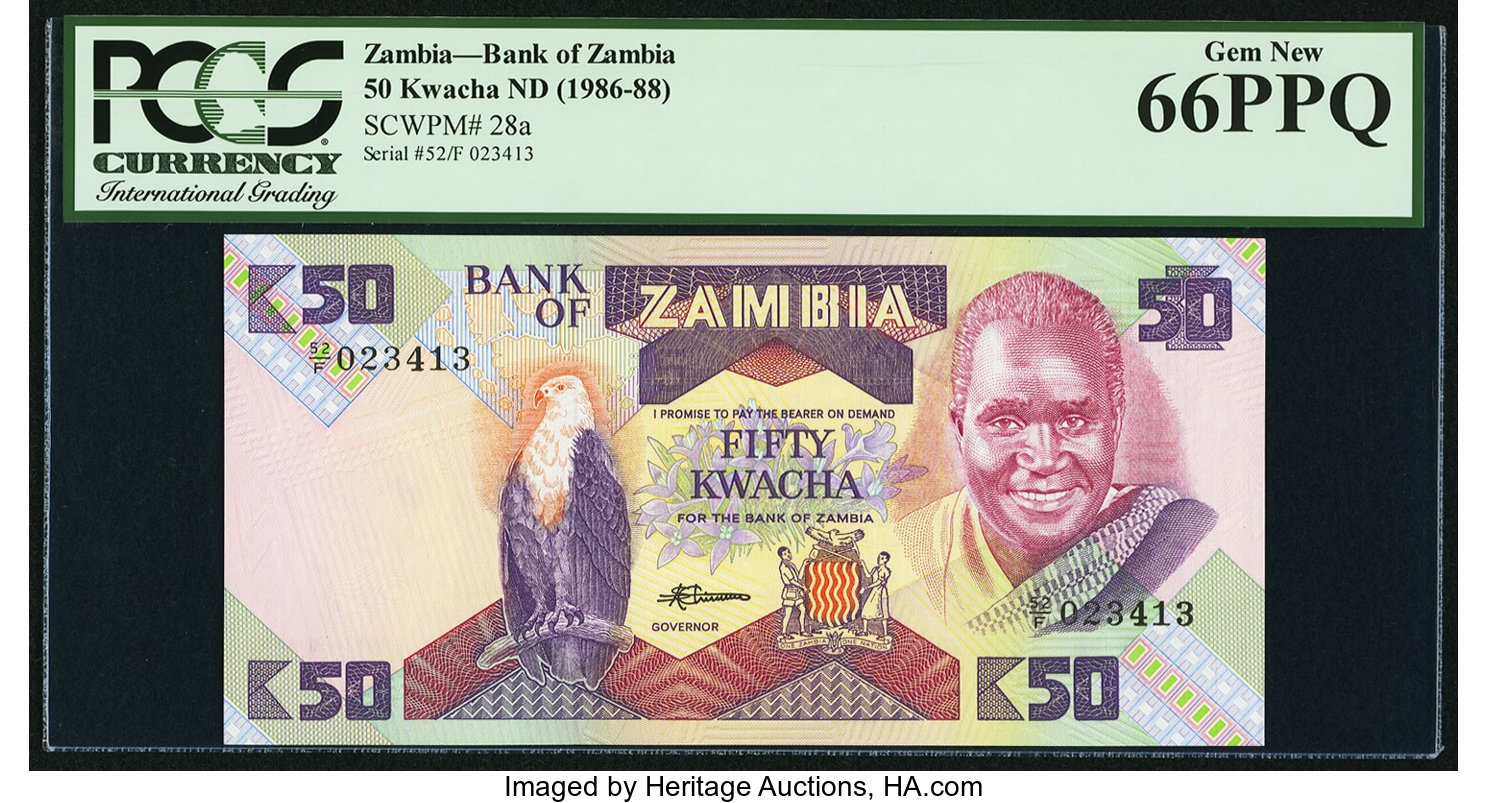 image for: Zambia  50 kwacha (B129a)