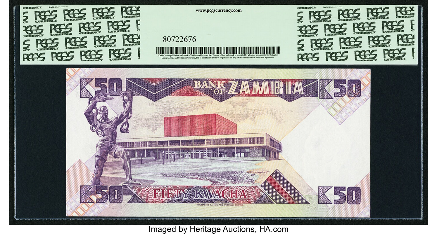 image for: Zambia  50 kwacha (B129a)