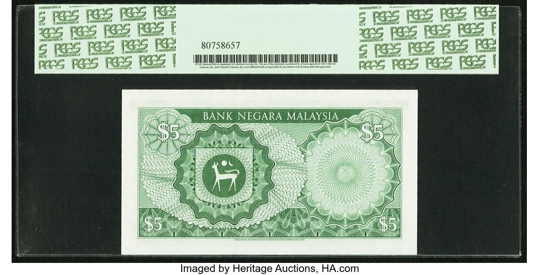 image for: Malaysia  5 ringgit (B114a)