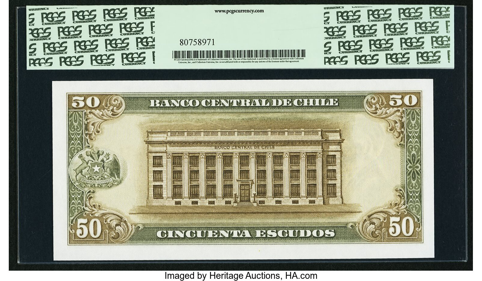 image for: Chile  50 escudos(B275d)