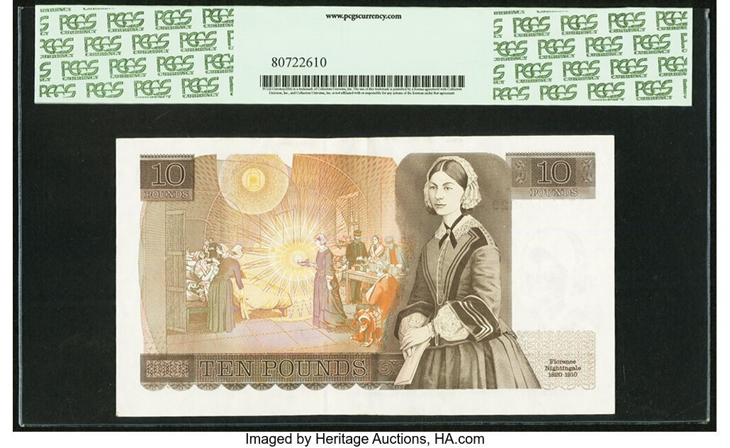 image for: United Kingdom  10 pounds (B186e)