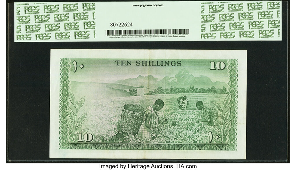 image for: Kenya  10 shillings (B102as1)