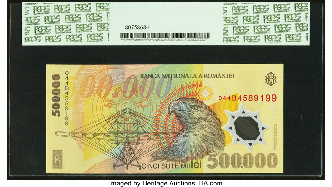image for: Romania  500,000 lei (B276b)