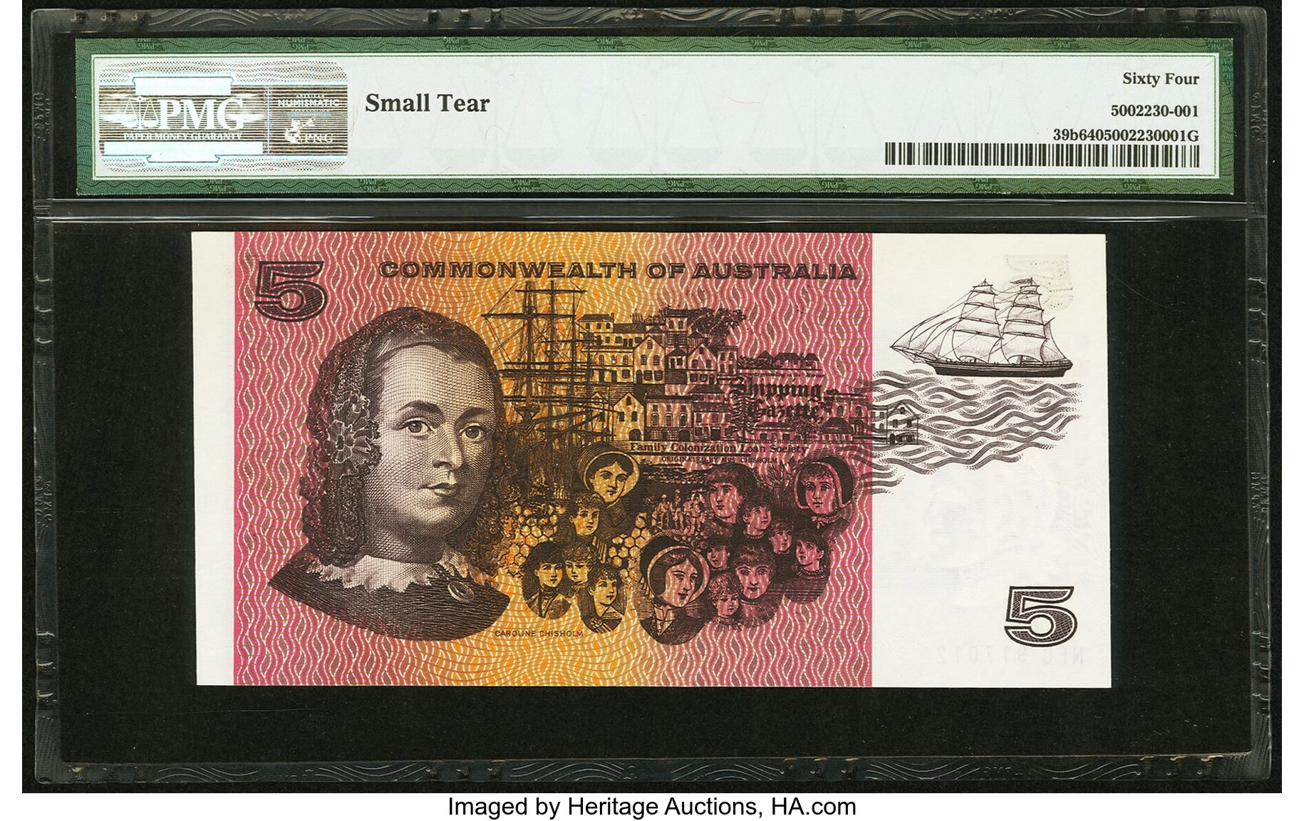 image for: Australia  5 dollars (B207cs)