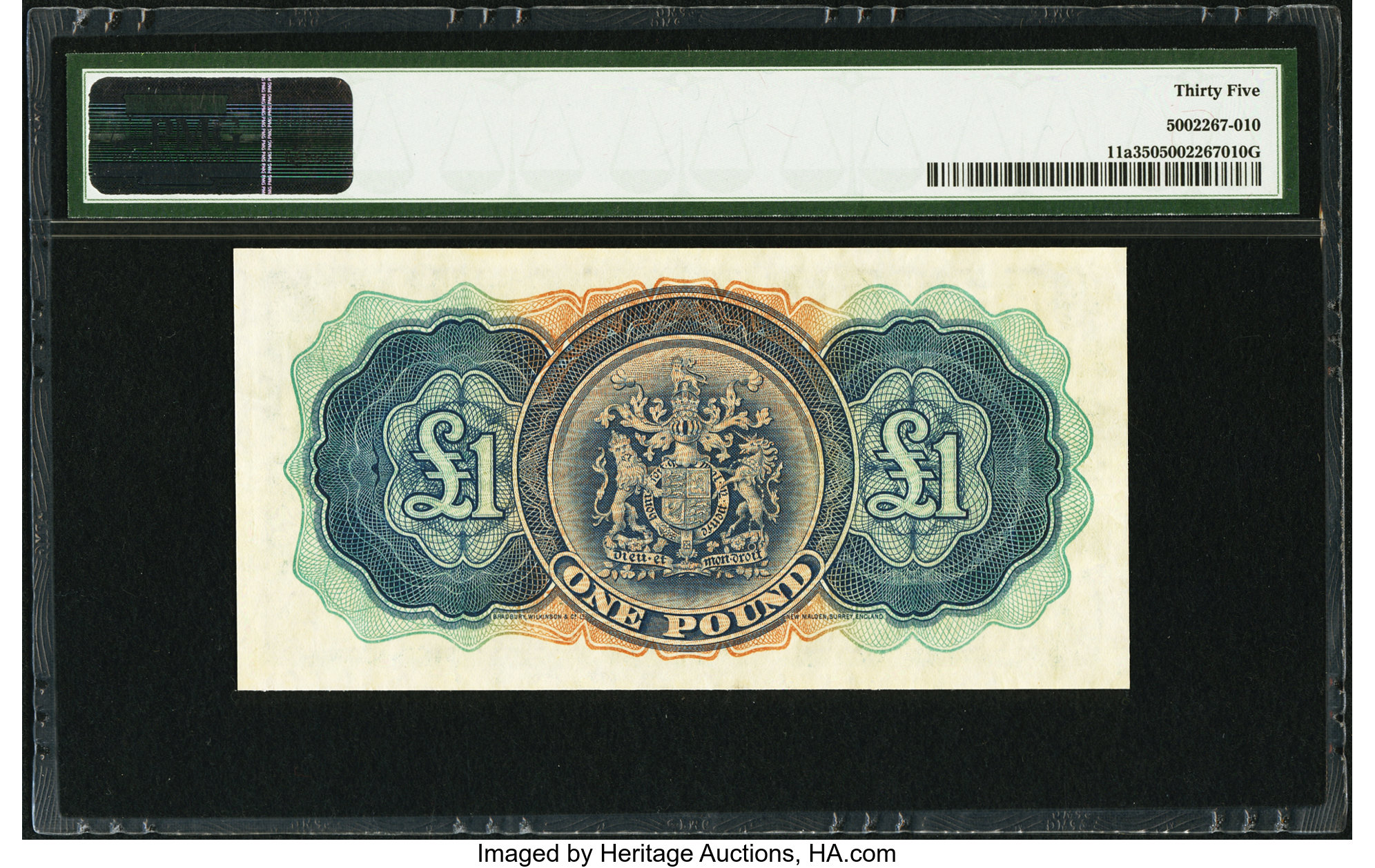 image for: Bermuda  1 pound(B111as)