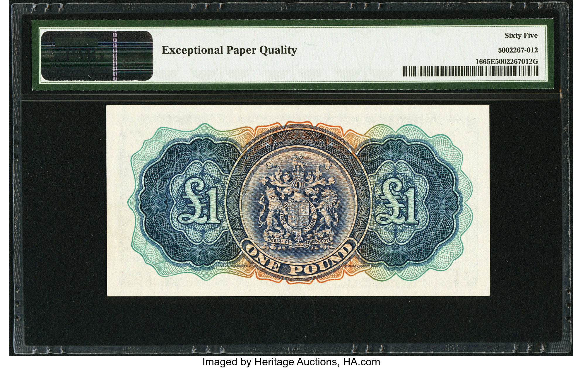 image for: Bermuda  1 pound(B117a)