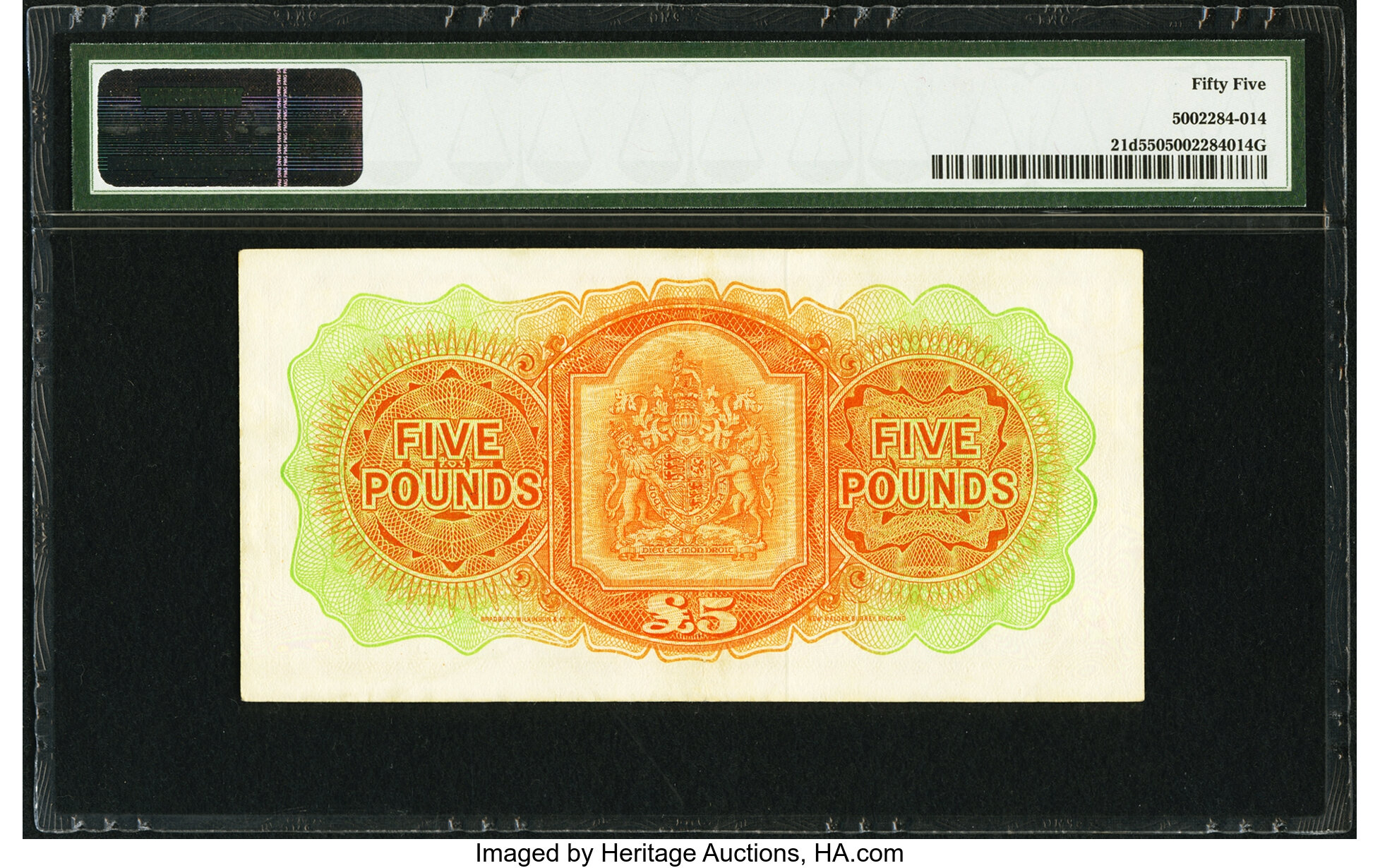 image for: Bermuda  5 pounds (B122b)