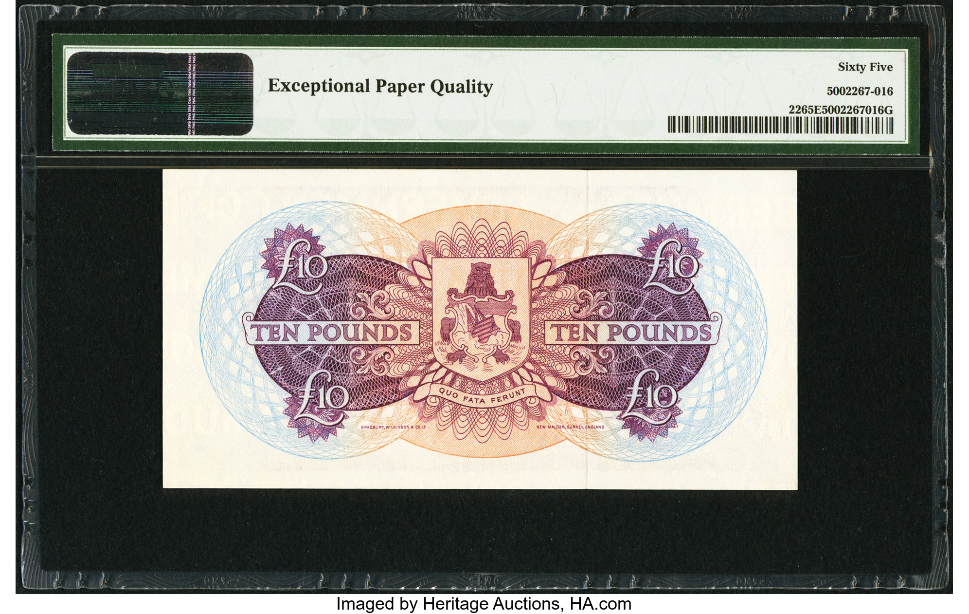 image for: Bermuda  10 pounds (B123at)
