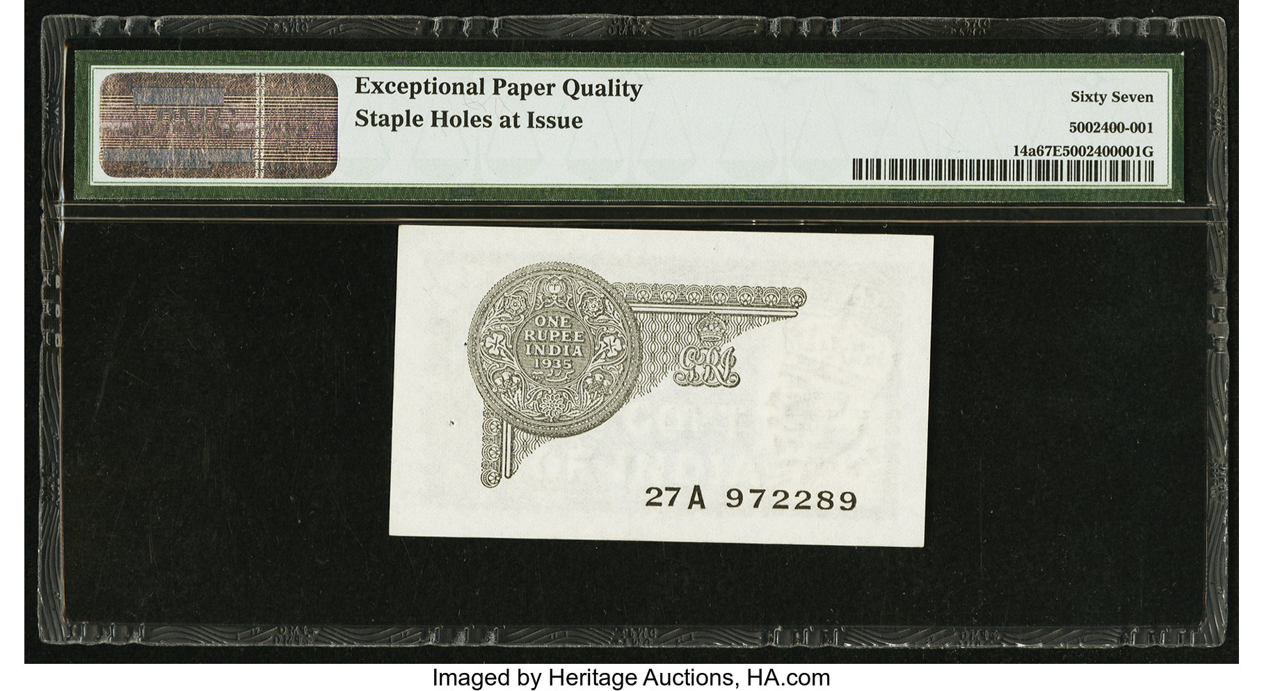 image for: India  1 rupee (B148b)