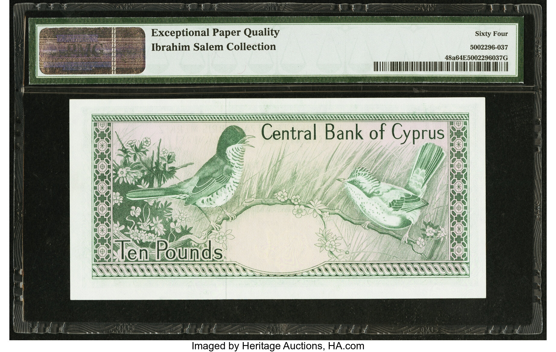 image for: Cyprus  10 pounds (B308f)