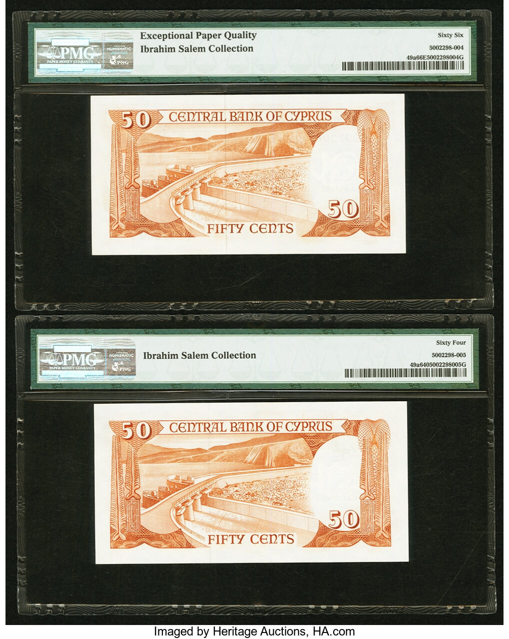 image for: Cyprus  50 cents (B309bs)