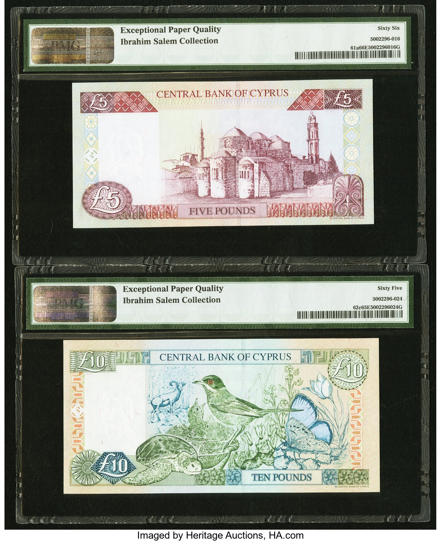 image for: Cyprus  5 pounds (B319b)