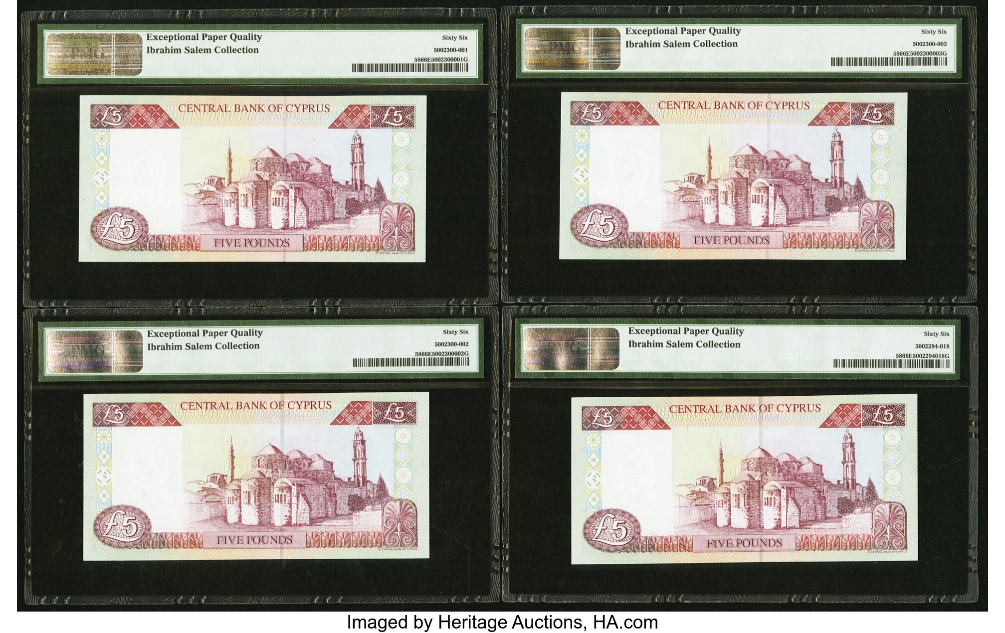 image for: Cyprus  5 pounds (B319a)