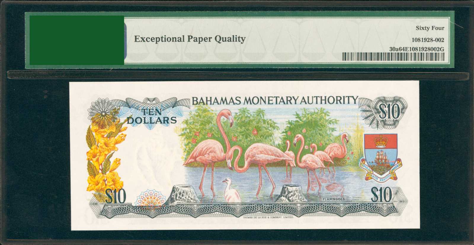image for: Bahamas  10 dollars (B205as3)