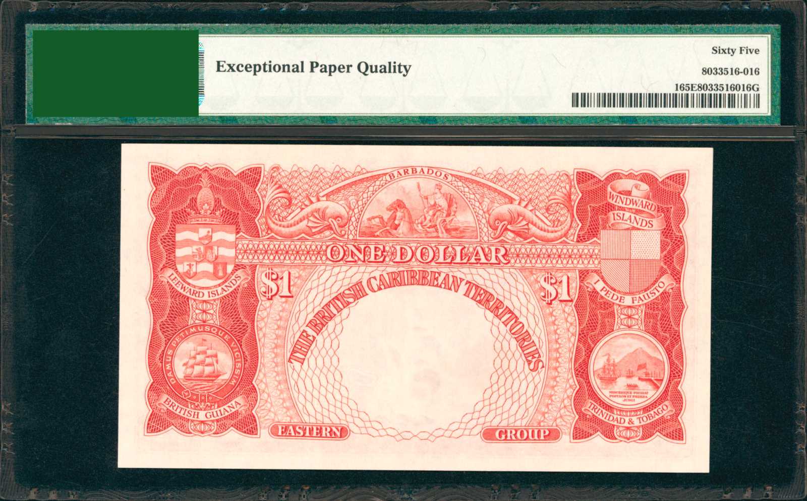 image for: British Caribbean Territories  1 dollar(B101as)