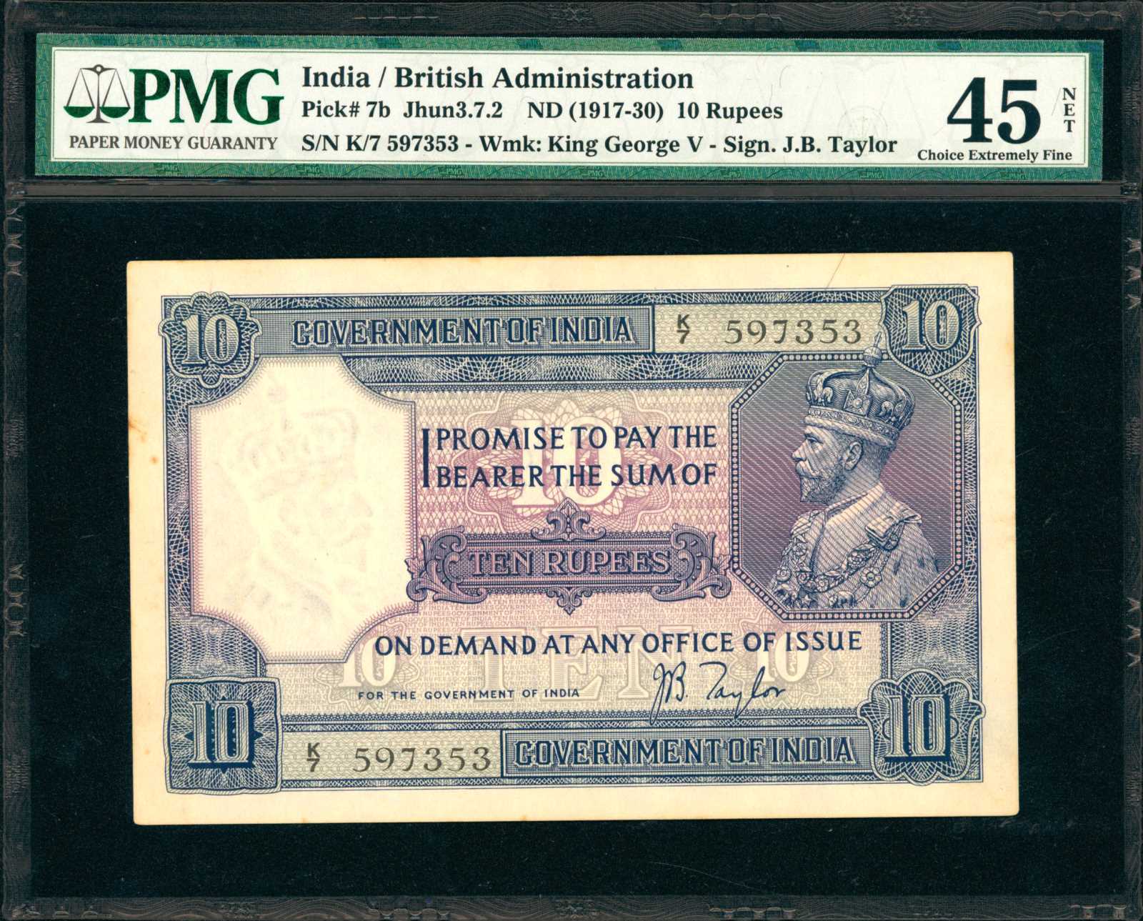 image for: India  10 rupees(B141a)