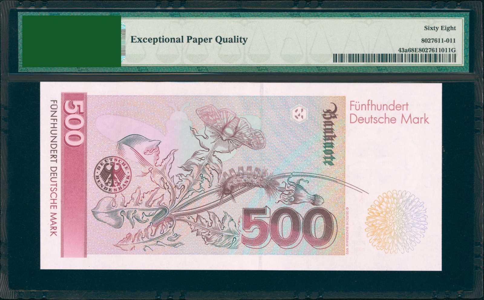 image for: Germany, Federal Republic of  500 deutsche mark (B228as2)