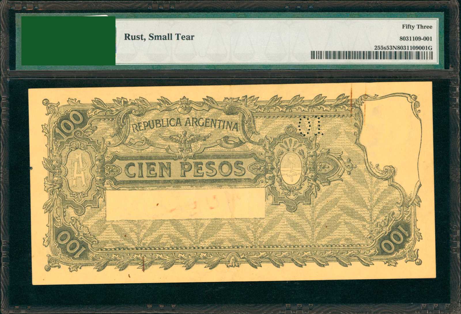 image for: Argentina  10 pesos (B318p2)