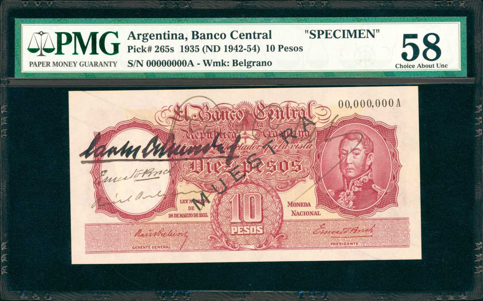 image for: Argentina  10 pesos (B318as2)
