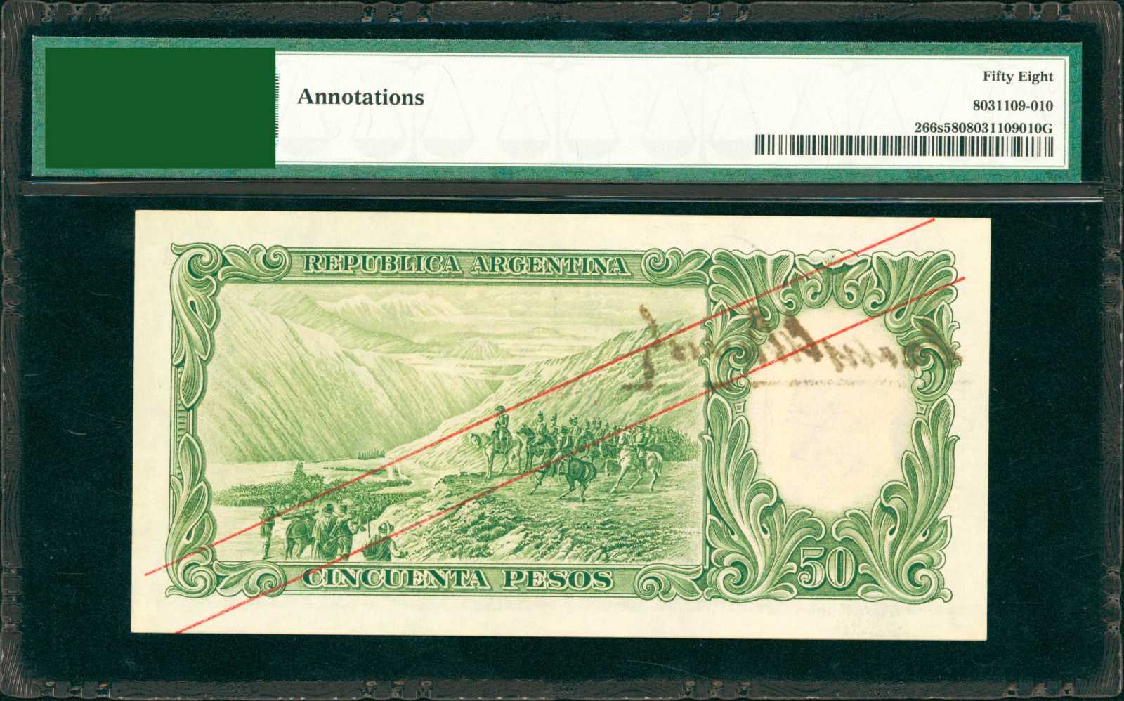 image for: Argentina  50 pesos (B319f)