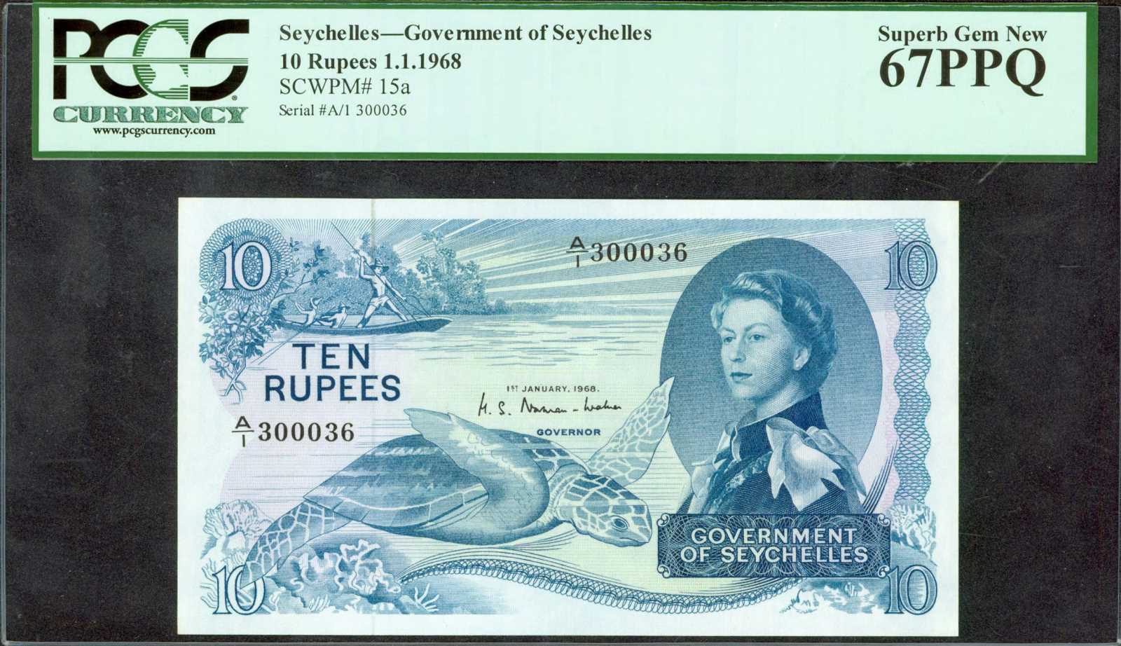 image for: Seychelles  10 rupees (B122a)