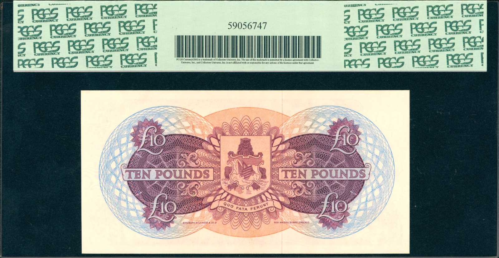 image for: Bermuda  10 pounds (B123as)