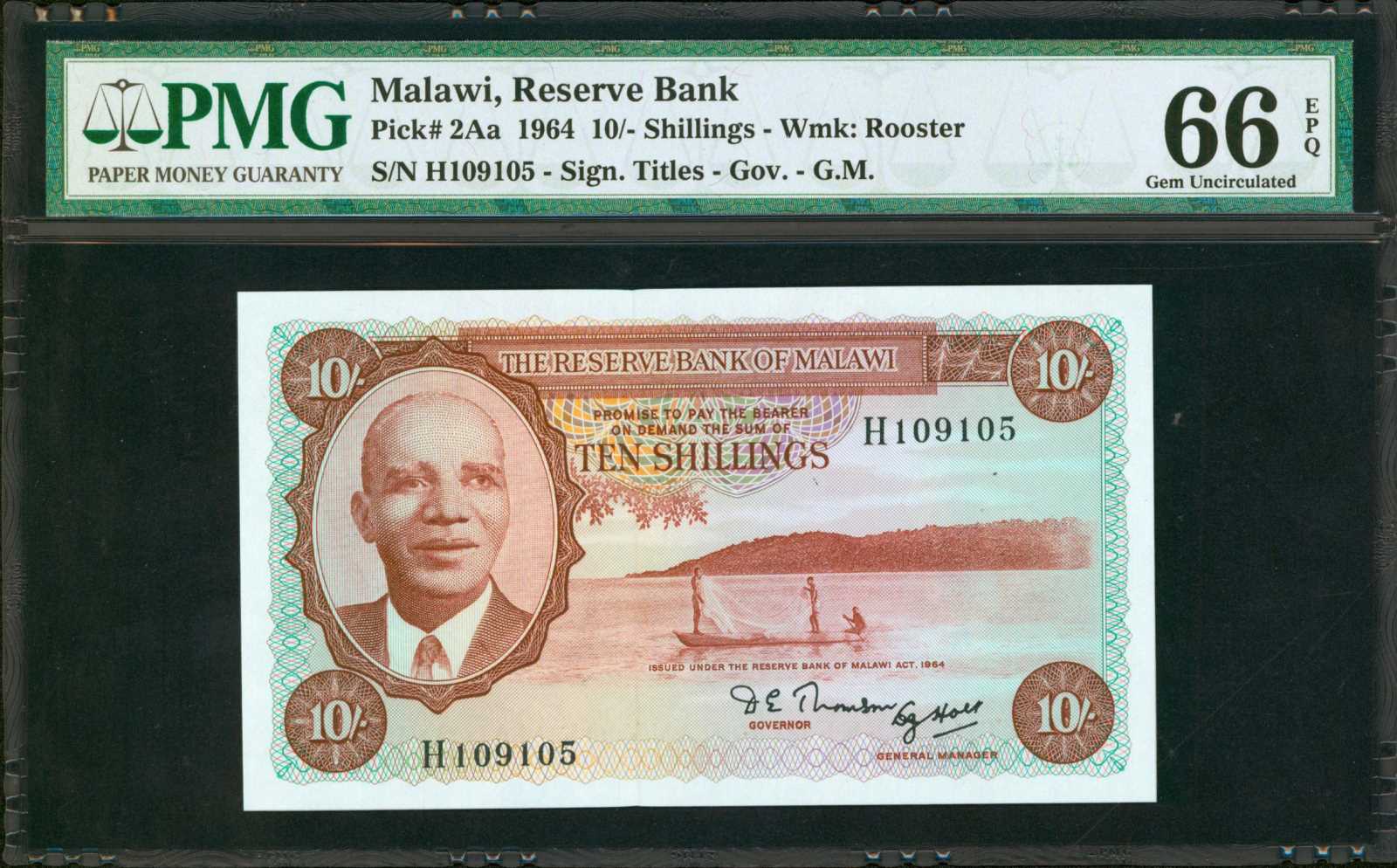 image for: Malawi  10 shillings(B102bs)