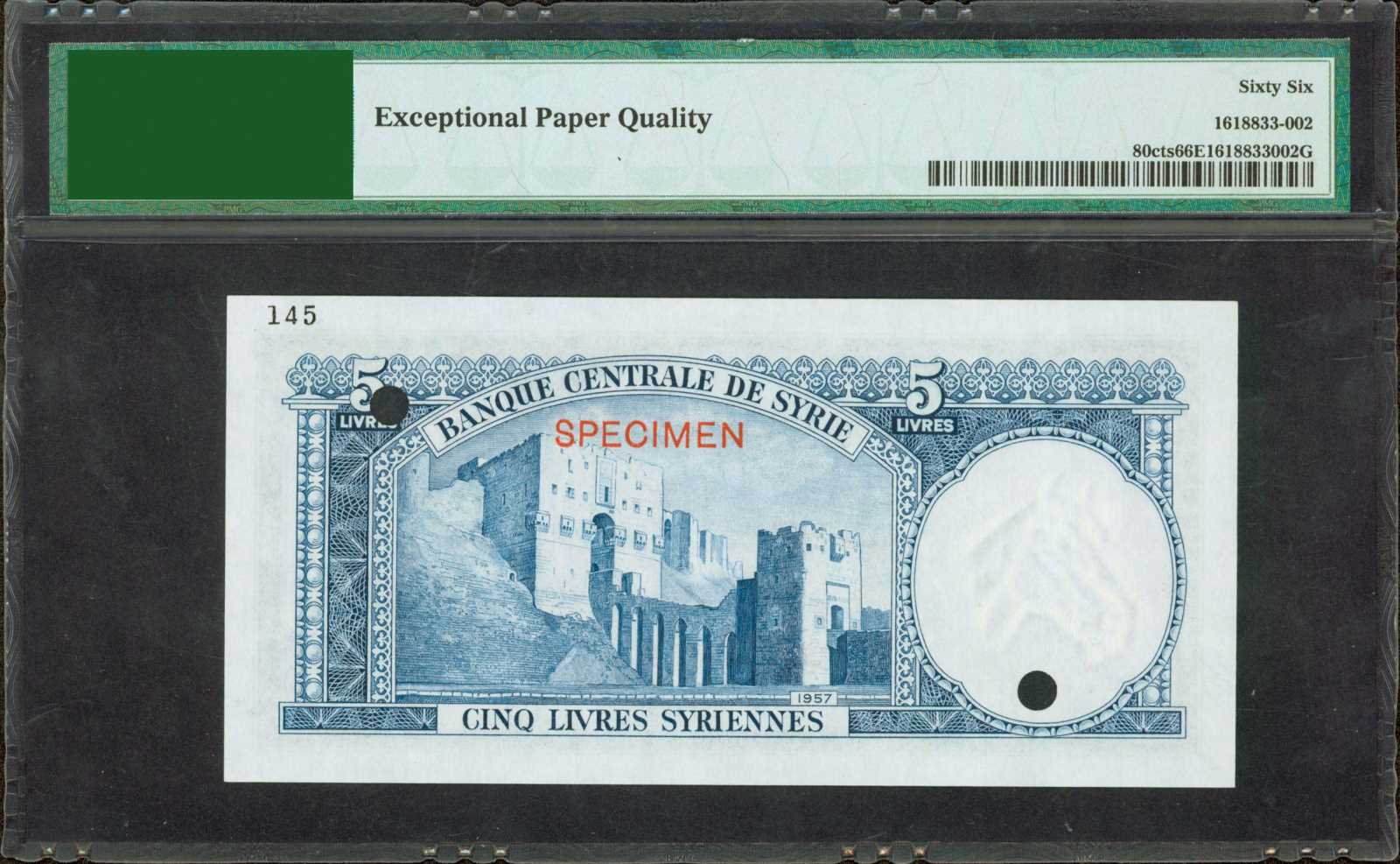 image for: Syria  5 livres syriennes (Syrian pounds) (B602at)