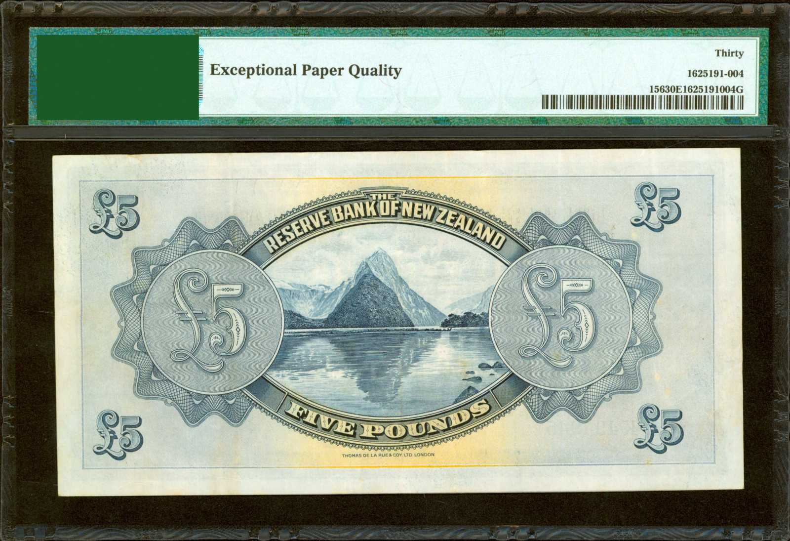 image for: New Zealand  5 pounds (B103a)