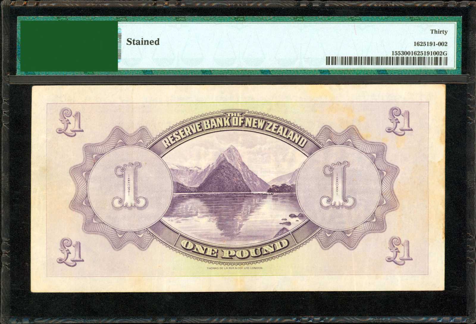 image for: New Zealand  1 pound (B102a)