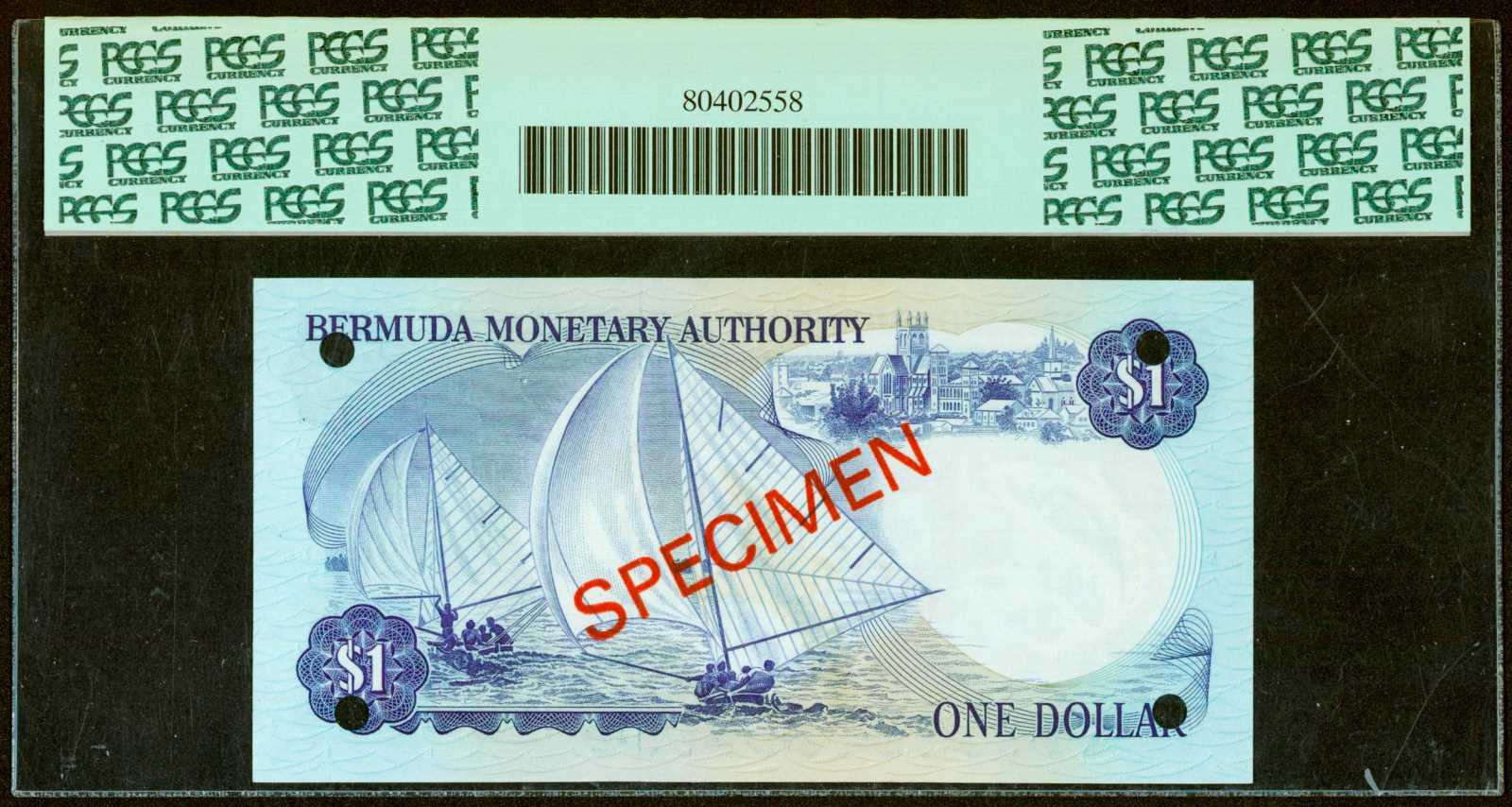 image for: Bermuda  1 dollar (B201bs2)