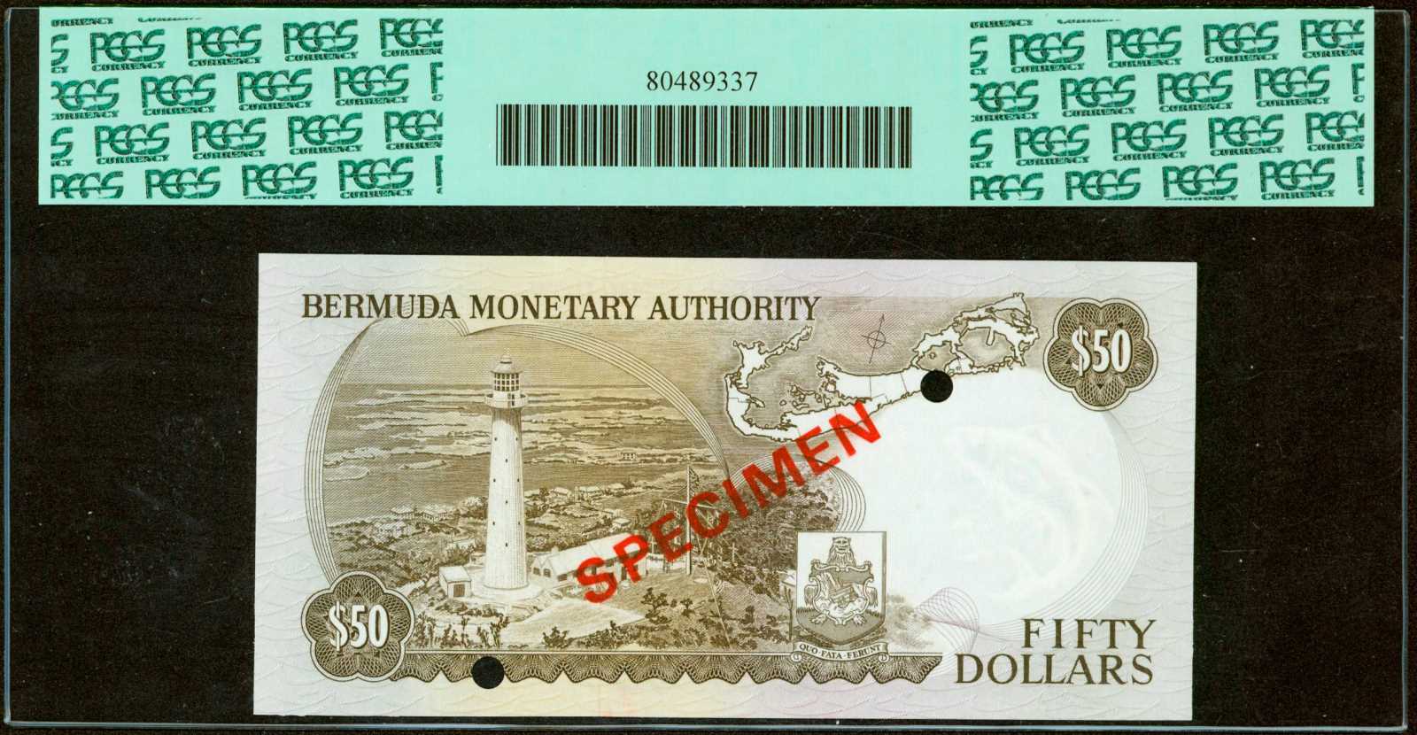 image for: Bermuda  50 dollars (B205bs1)