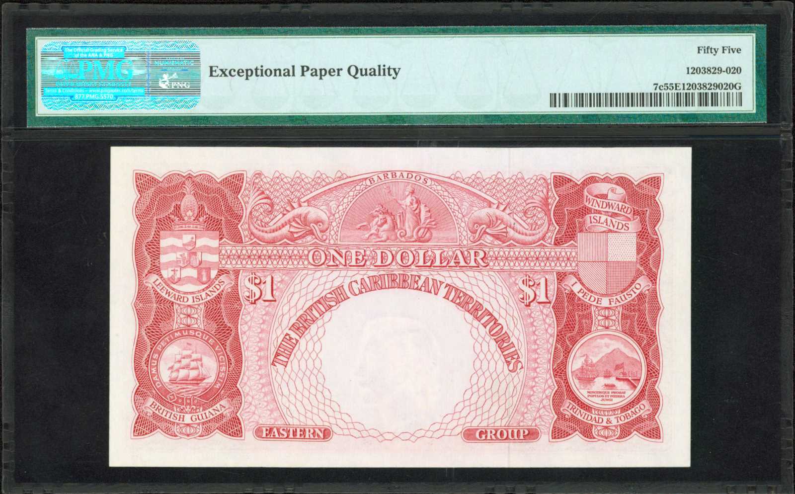 image for: British Caribbean Territories  1 dollar(B107l)