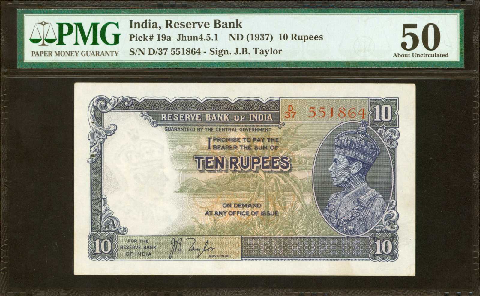 image for: India  10 rupees (B203b)