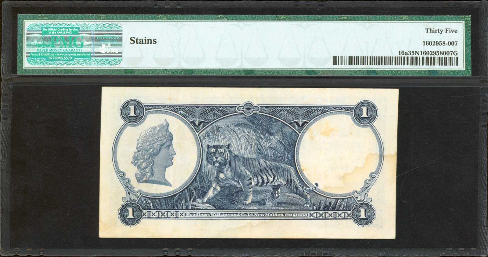 image for: Straits Settlements  1 dollar(B121as)