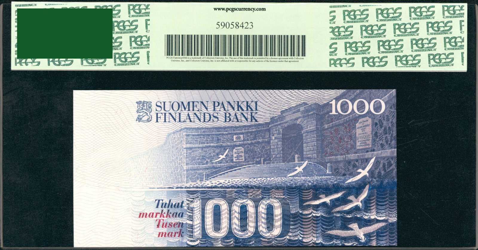 image for: Finland  1,000 markkaa / mark (B406as)