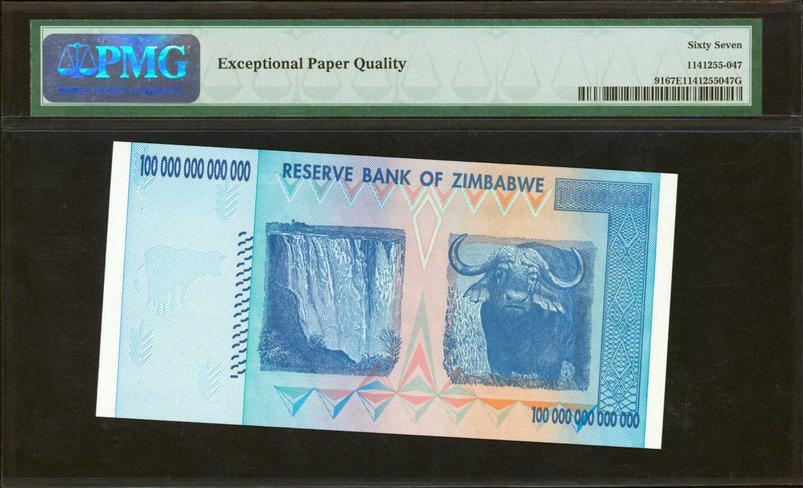 image for: Zimbabwe  50,000,000,000,000 dollars (B181a)