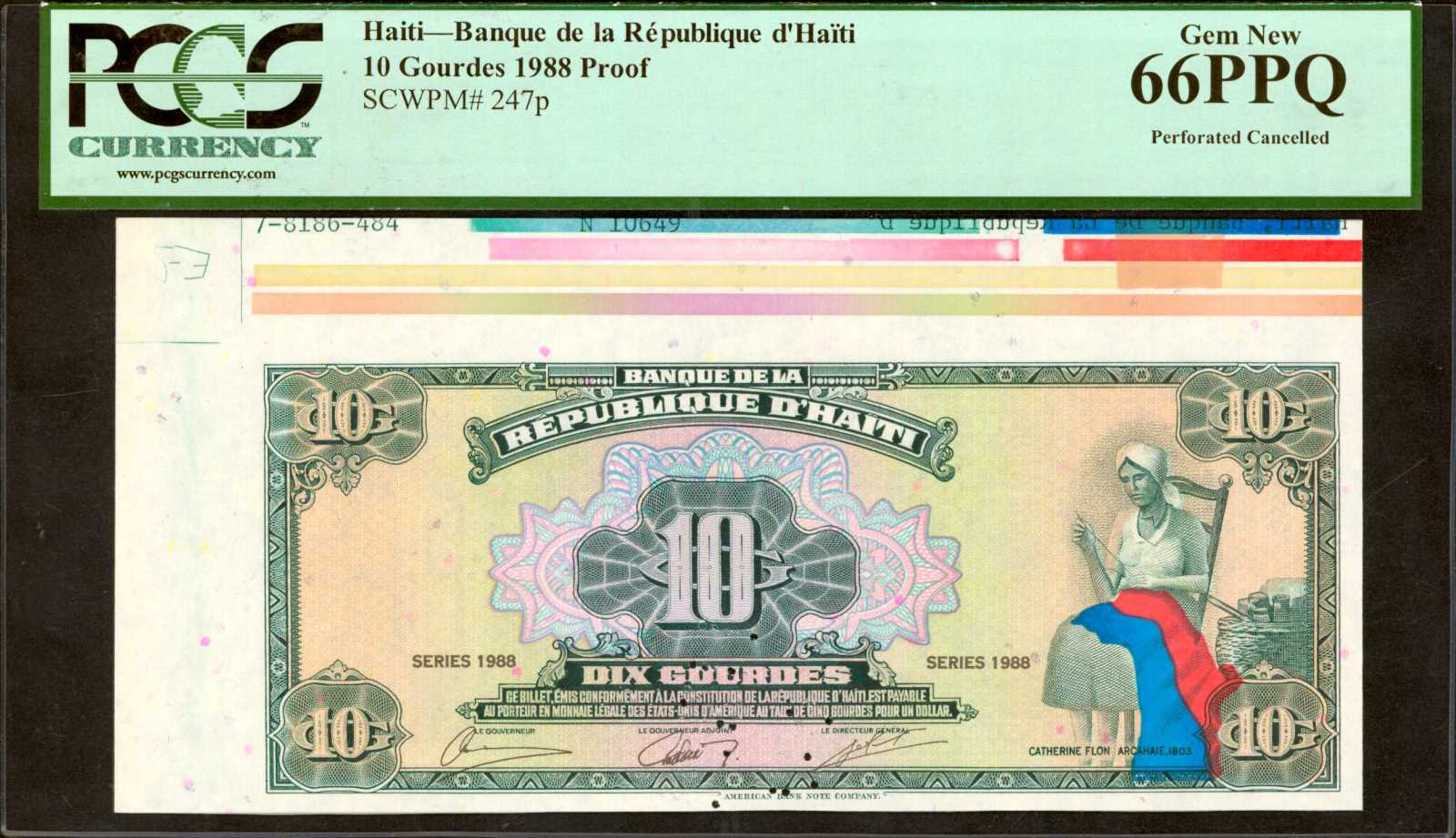 image for: Haiti  10 gourdes (B819a)