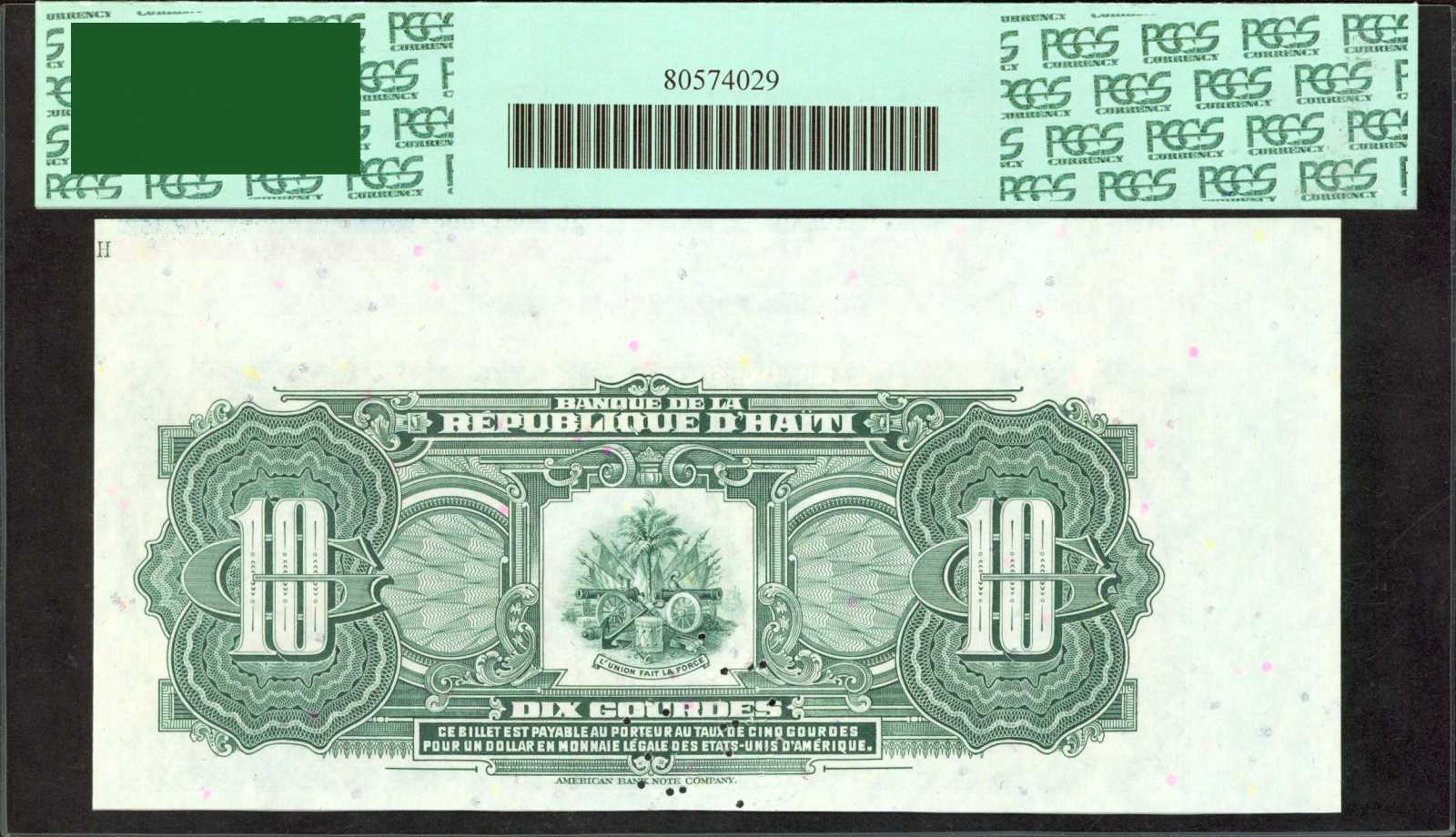 image for: Haiti  10 gourdes (B819a)