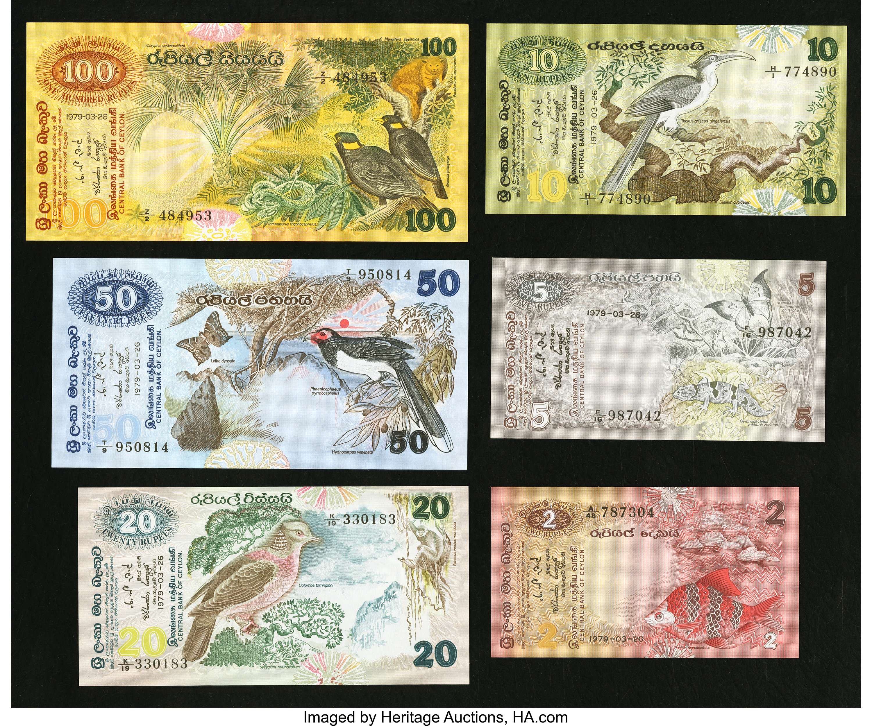 image for: Ceylon  100 rupees (B320as1)